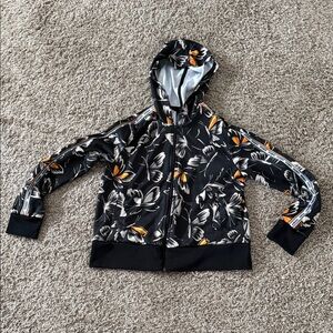 FARM Rio Black and Orange Butterfly Hoodie